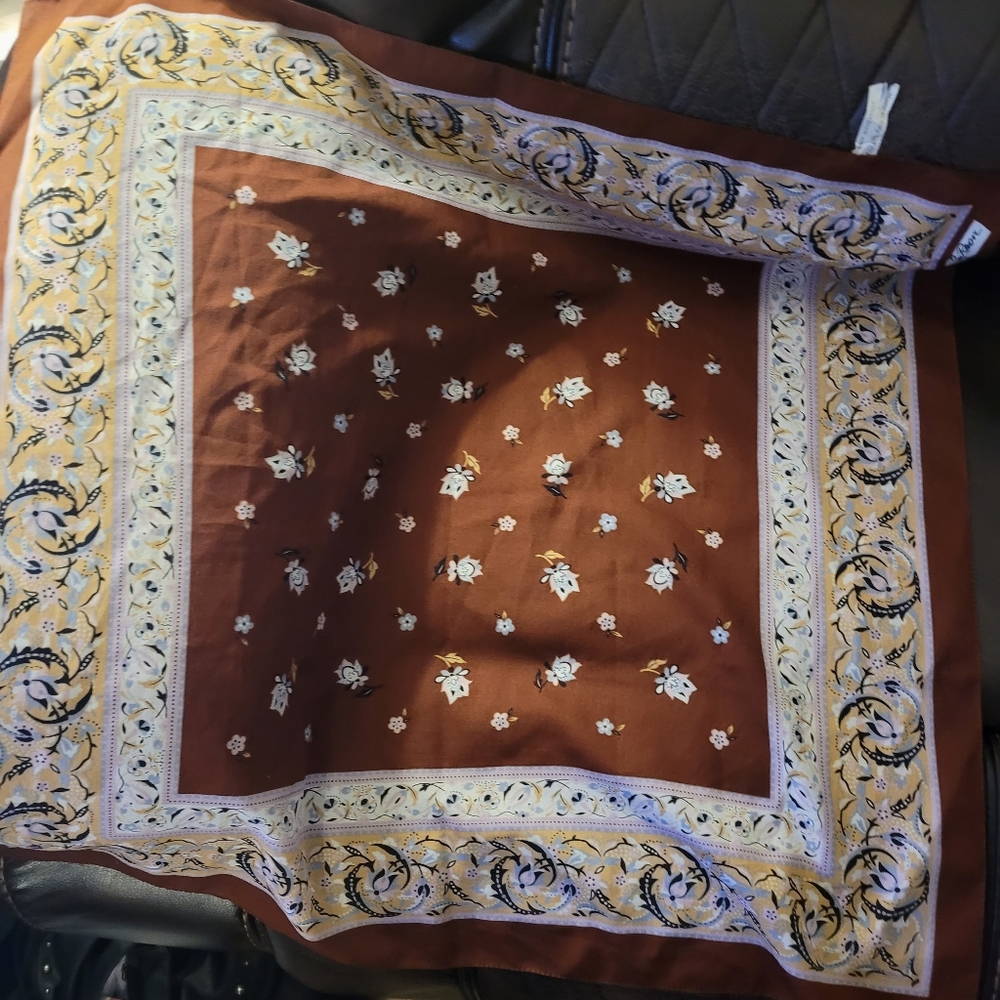 Gim Renoir brown scarf accessories